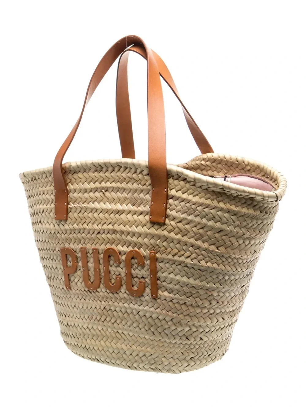 Emilio Pucci Logo-Embellished Basket Bag